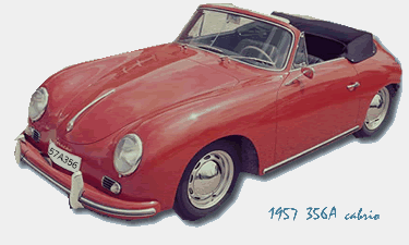 Porsche 356A cabrio