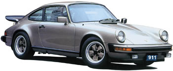 1980 Porsche 911 Coupe, Targa and Carrera
