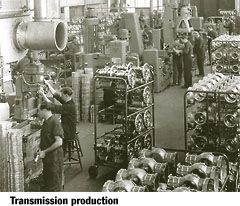 Transmission production Porsche